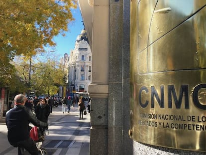 Sede de la CNMC, en el centro de Madrid.