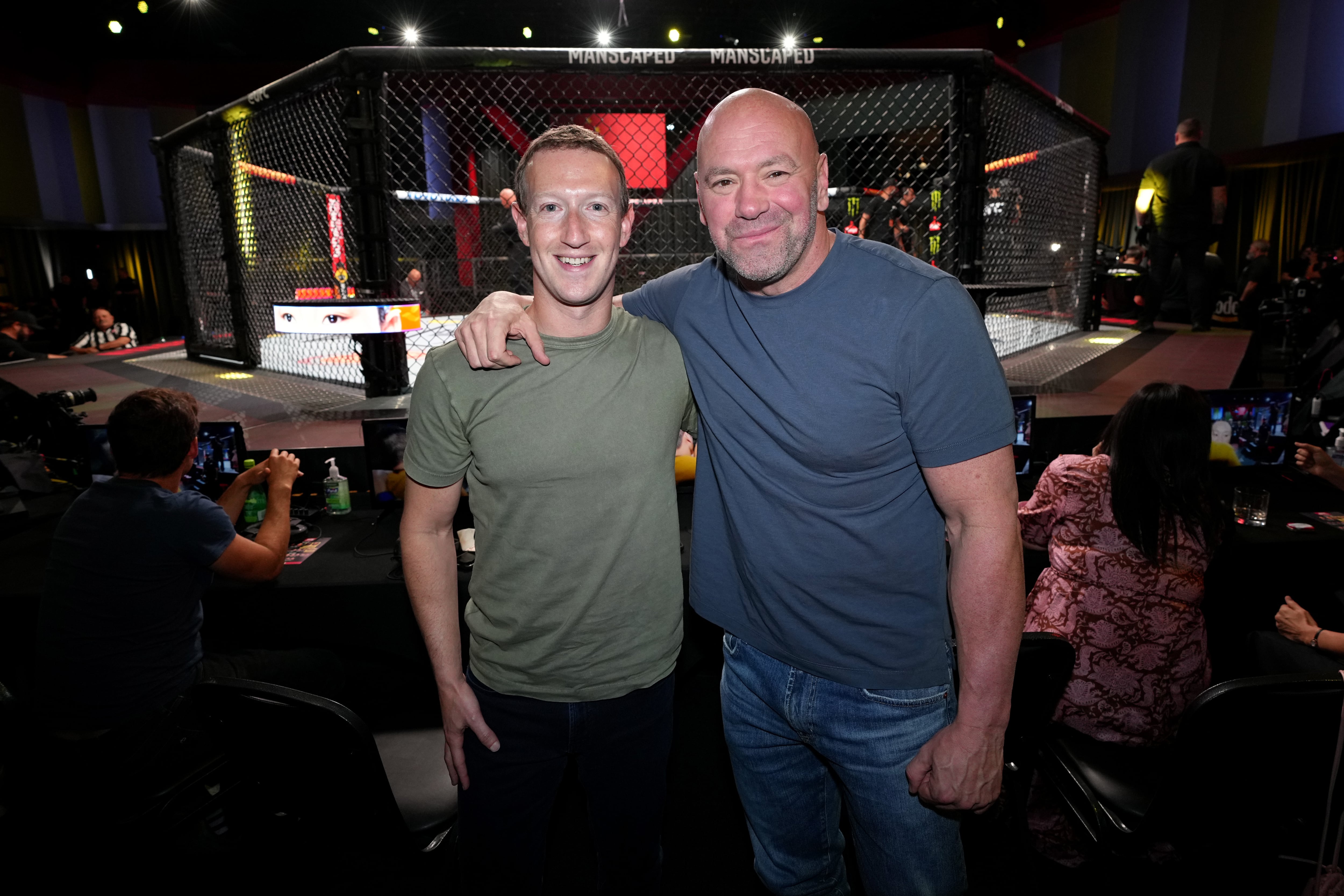 Zuckerberg da entrada en el consejo de Meta a Dana White, un destacado aliado de Trump