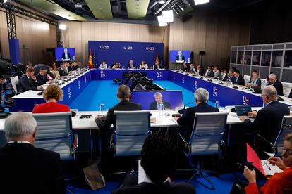 Reunión informal de los ministros de la UE en Bilbao.