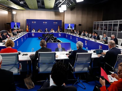 Reunión informal de los ministros de la UE en Bilbao.