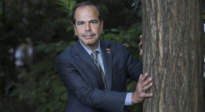 Pedro Ramos, superintendente de los parques nacionales de Everglades y Dry Tortugas, este lunes en Madrid.