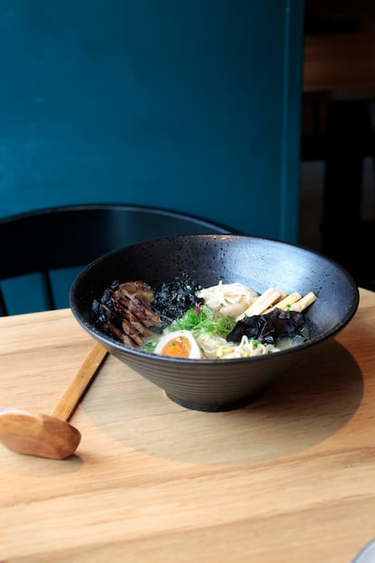 Ramen de miso en Lamian