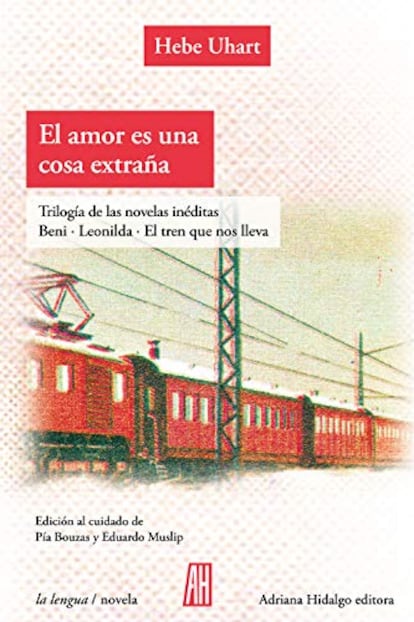 Portada de 'El amor es una cosa extraña', de Hebe Uhart.