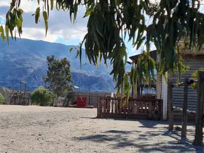 Parte del poblado 'western' puesto a la venta en la localidad almeriense de Tabernas.