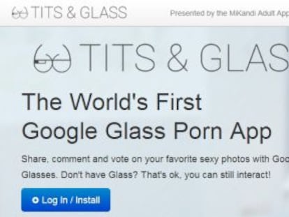 El porno no cabe en Google Glass