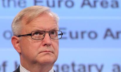 El comisario de Economía, Olli Rehn.