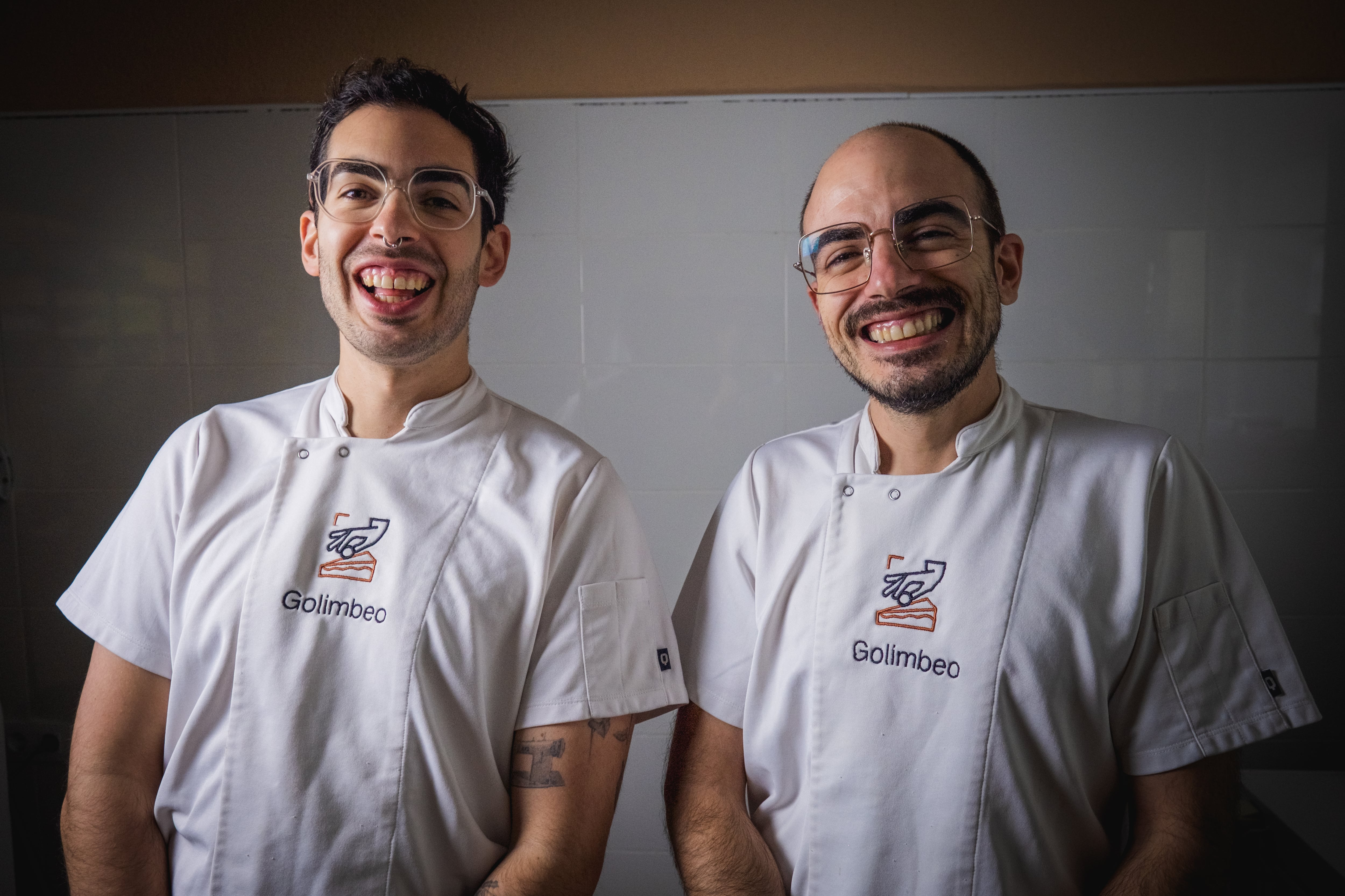 Abel y Juanmi Castaño en su obrador