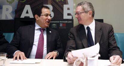 Alberto Ruiz-Gallardón, durante la inauguración del I Congreso Internacional sobre Gestión del Pluralismo Religioso