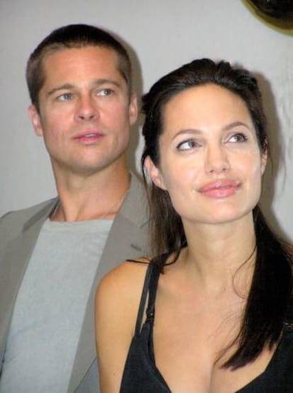 Las primeras imágenes de Brad Pitt y Angelina Jolie como pareja no se hicieron públicas hasta 2006.