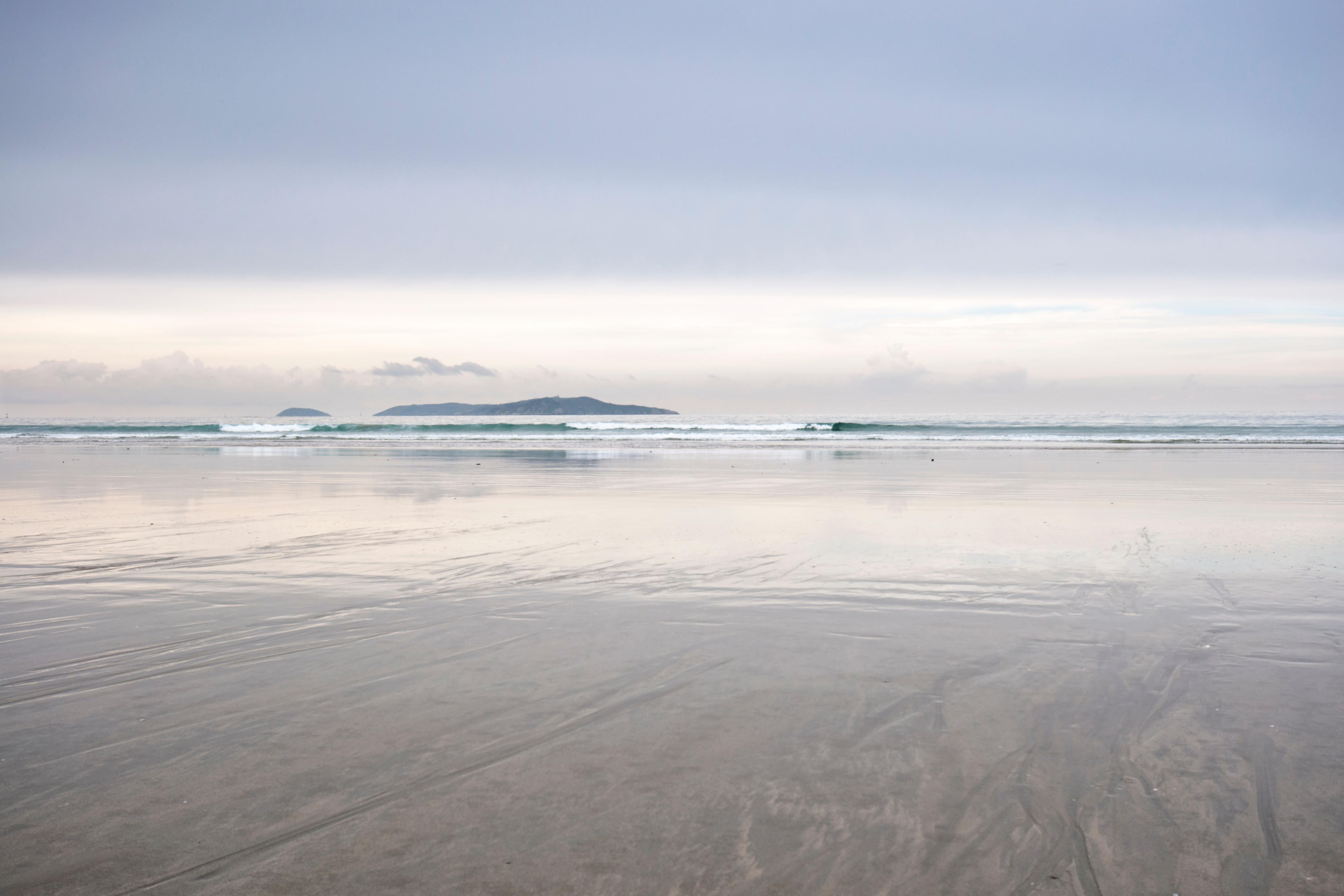 Playa de A Lanzada en O Grove, Pontevedra.