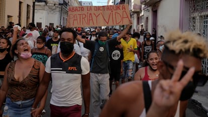 Protestas en Cuba