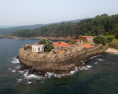 Fortaleza en la parroquia de Ameixenda, en el municipio coru?s de Cee.