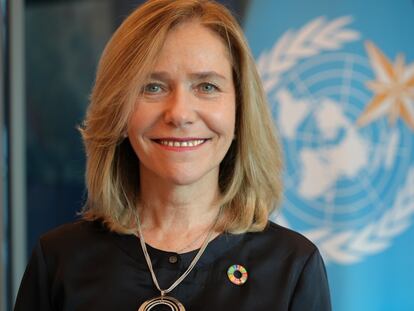 Meteorologist Celeste Saulo, Secretary-General of the World Meteorological Organization (WMO), in a photo provided to press.