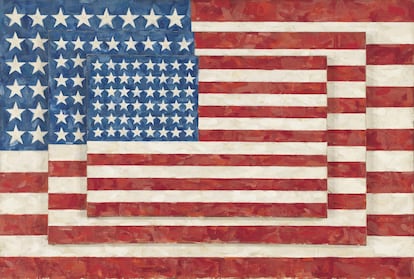 'Three Flags' (1958), propiedad del Whitney.