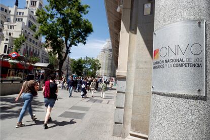 La sede de la CNMC, en Madrid, en una imagen de archivo.