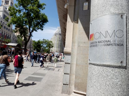 La sede de la CNMC, en Madrid, en una imagen de archivo.