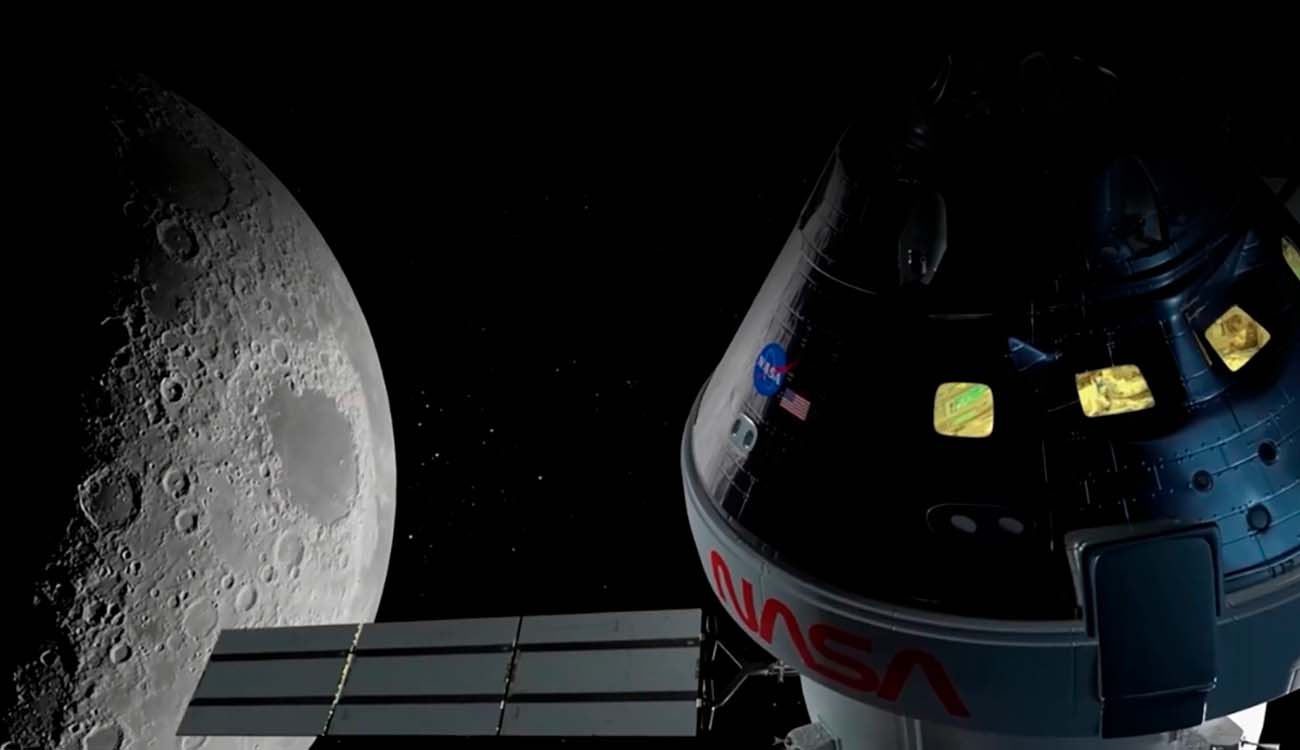 Imagen del documental Moonbound de la NASA