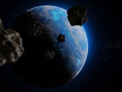 Asteroides camino de la Tierra