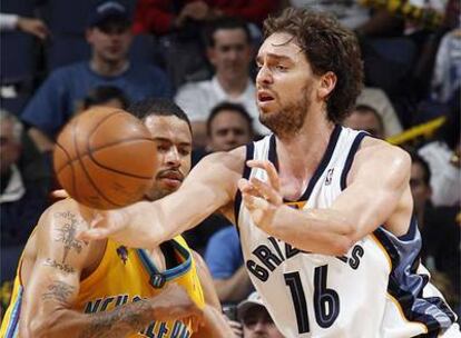 Pau Gasol, jugador de los Grizzlies