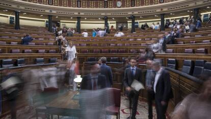 Pleno del Congreso de los Diputados, el pasado 17 de septiembre.