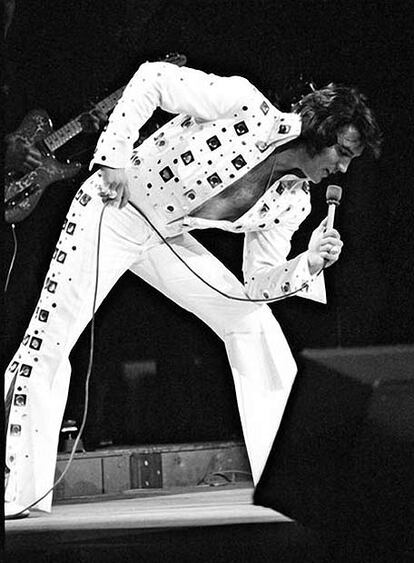 La colección de imágenes tomadas por Kalinsky será exibida en Graceland, la mansión del 'Rey del Rock', como parte de la exposición de trajes de Elvis que se prepara y en la que se mostrarán más de 50 trajes del cantante.