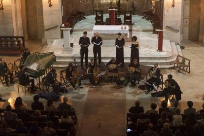 Concierto de música antigua 'Airs de cour' en Santander.