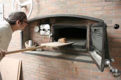 Jesús Querol al forn Ronyó.