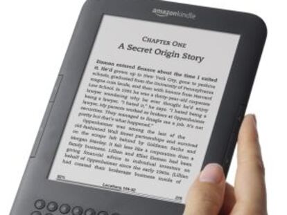 El lector Kindle.