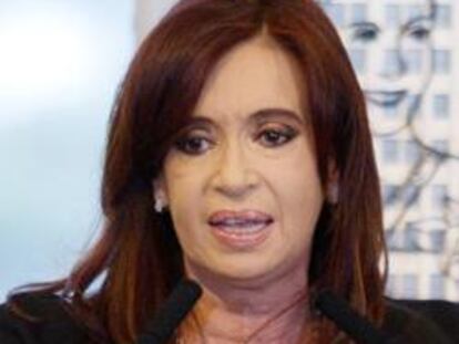 La presidenta de Argentina, Cristina Fernández de Kirchner