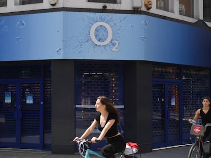 Tienda de O2 en Londres.