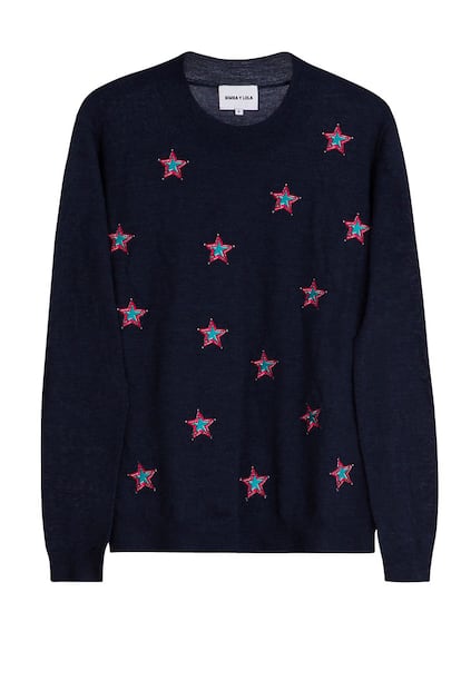 Estampado de estrellas, la apuesta de Bimba y Lola. Disponible en dos colores (120 euros).