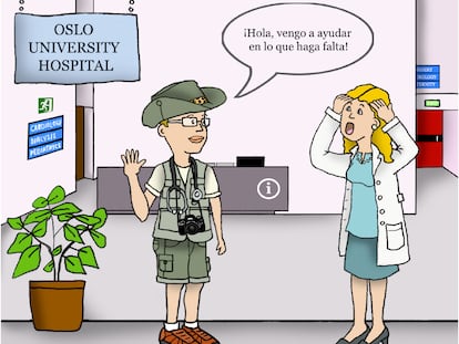 Cedida por Belén García, ilustradora y enfermera en la Fundación Estatal, Salud, Infancia y Bienestar Social (FCSAI) del Ministerio de Sanidad.