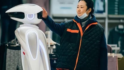 Tao Zhao, en 'A la deriva', de Jia Zhangke.