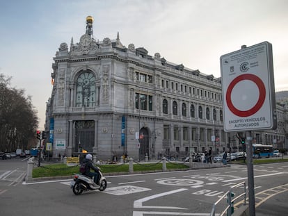 Sede del Banco de España en Madrid.