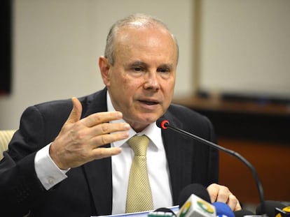 Guido Mantega, ex-ministro da Fazenda, em imagem de arquivo, de agosto de 2014. 