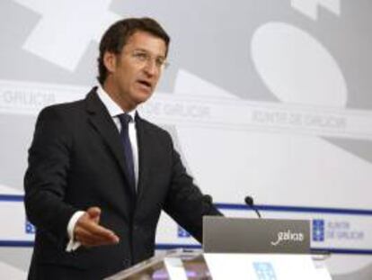 El presidente de la Xunta de Galicia, Alberto Nuñez Feijóo. EFE/Archivo