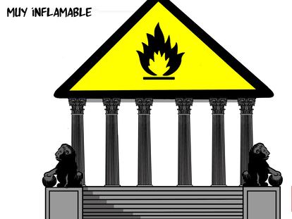 El Congreso de los Diputados, por Malagón