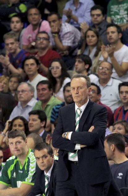 El hasta ahora técnico de Unicaja, Aíto García Reneses.