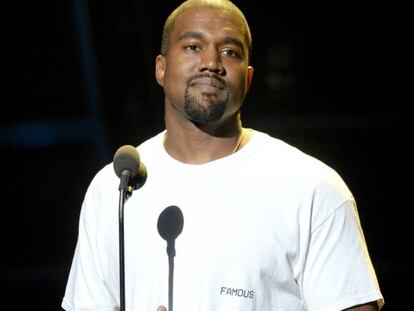 Kanye West, en los MTV Video Music Awards.