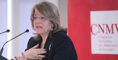 Elvira Rodr&iacute;guez, presidenta de la CNMV.