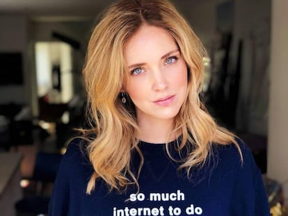 La serie favorita de Chiara Ferragni es española