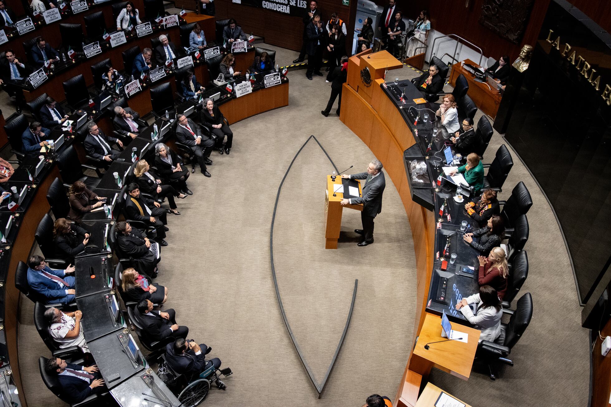 La toma de protesta del nuevo Poder Judicial y el primer informe de ...