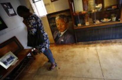 Casa museo de la calle Vilakazi, en Soweto, donde Mandela residió durante los años del apartheid.