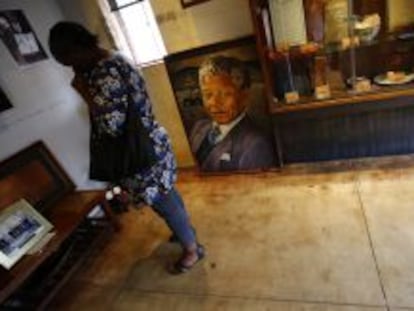 Casa museo de la calle Vilakazi, en Soweto, donde Mandela residi&oacute; durante los a&ntilde;os del apartheid.