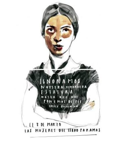 Ilustración utilizada por el movimiento para el 8 de marzo.