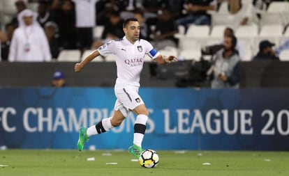 Xavi Hernández, con el Al-Sadd.