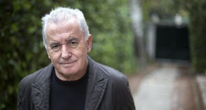Víctor Manuel en su oficina en Madrid.