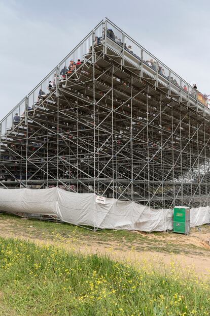 Gradas del Gran Premio de España de Motocross (Arroyomolinos).
