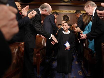 La vida de Ruth Bader Ginsburg, en imágenes