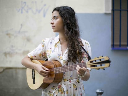 Silvana Estrada, en Madrid, en julio de 2021.